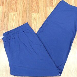 COLUMBIA PFG NYLON CONVERTABLE PANTS-SHORTS DARK BLUE Sz XL